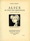 Alice au pays des merveilles, Lewis Carroll, illustré par Mario Prassinos, éditions Stock 1942