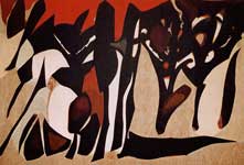 Le bois de Circé,  tapisserie 1952, ©Andrélis-Rye, ADAGP 2008