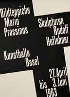 affiche de l'exposition de tapisseries à la Kunsthalle de Bâle, 1963®